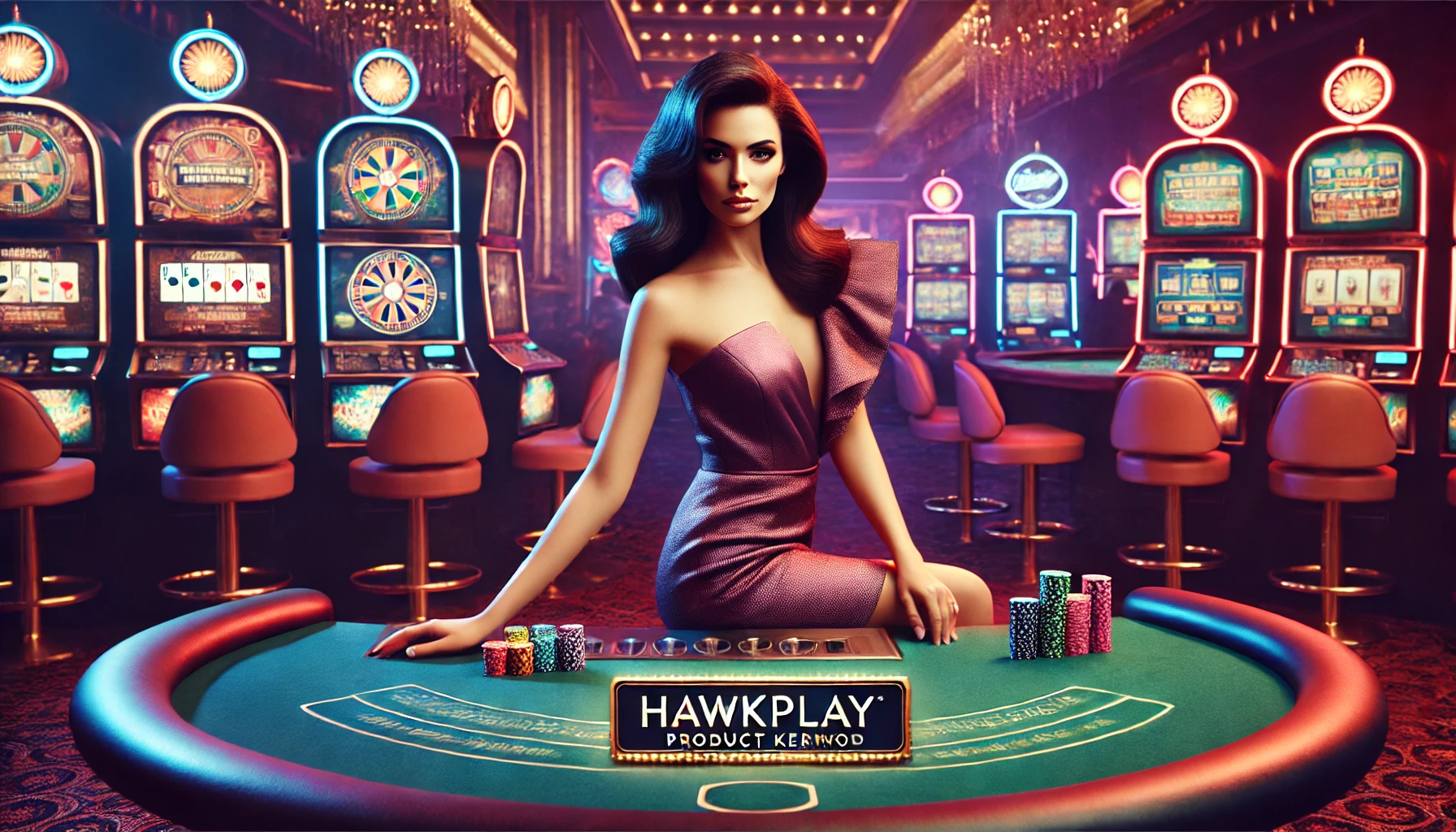 Hawkplay online betting platform cover image with vibrant gaming scene and secure betting elements