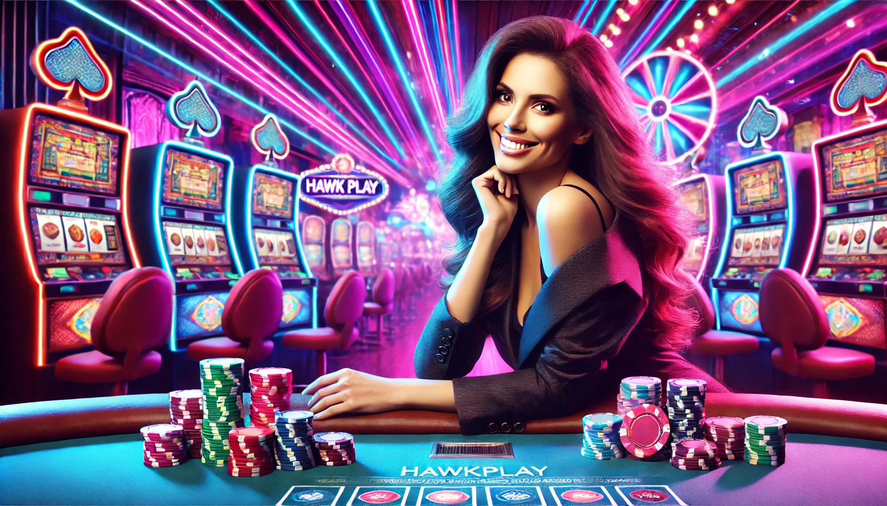 Hawkplay online betting platform cover image with vibrant gaming scene and secure betting elements