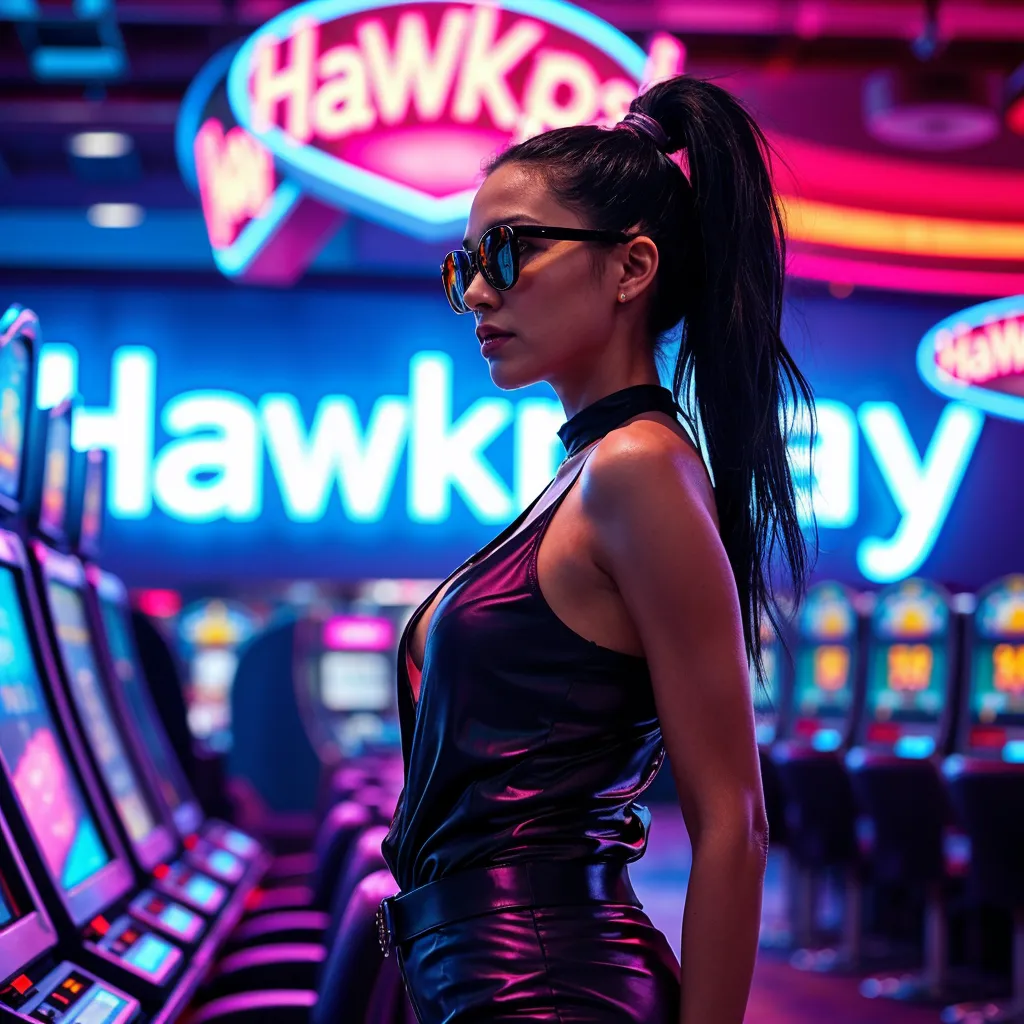 Hawkplay online betting platform cover image with vibrant gaming scene and secure betting elements